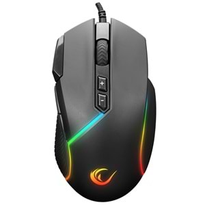 Mouse Oyuncu Gaming Led Işıklı 8 Makro+Extra Atış Tuşlu 12800 Dpi Rampage SMX-G39 COMFORT