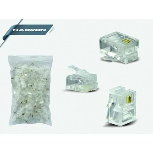 RJ45 Jack 100'Lü Paket Hadron HDX5007