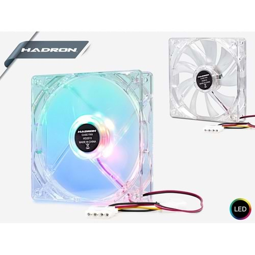 Kasa İçi Fan 120 mm Ledli Hadron HD2513 HDX15012