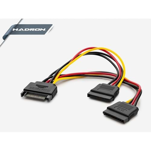 Sata Power Kablo Çoklayıcı 2 Li Hadron HD4737 HDX5519