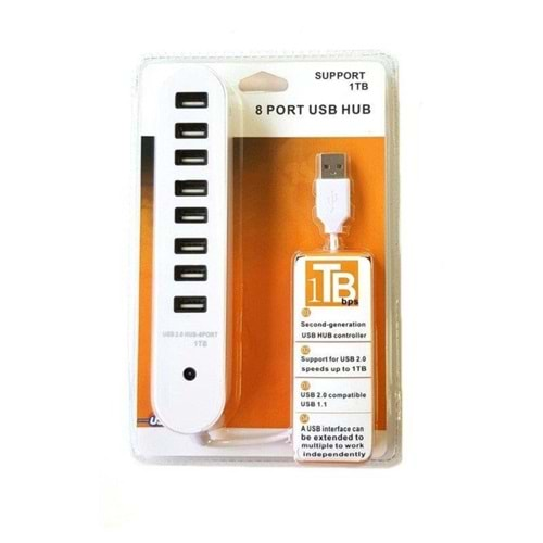 Usb Çoğaltıcı 8 Port 2.0 Hadron HD165