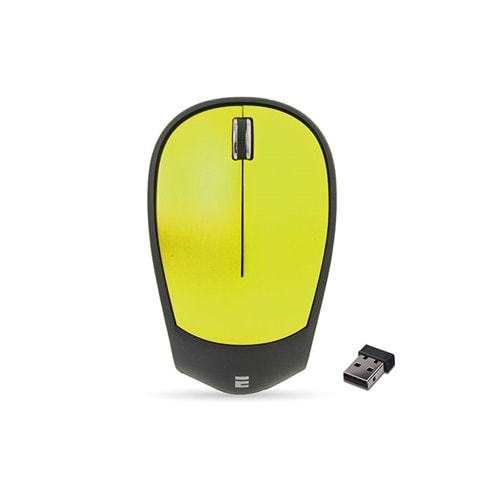 Mouse Kablosuz 3D Optik Süper Sessiz Alkalin Pilli Everest SM-340 Yeşil