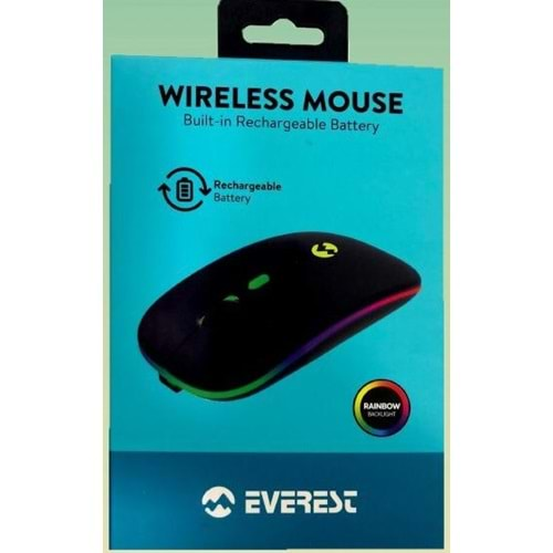 Mouse Kablosuz Bluetooth Şarj Edilebilir Everest SM-BT11