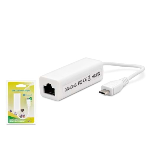 Ethernet Micro Çevirici Usb 2.0 Hadron HN2208