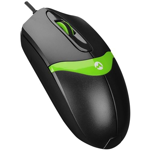 Mouse Optik 3D 1200 Dpi Everest Sm-220 Siyah Yeşil