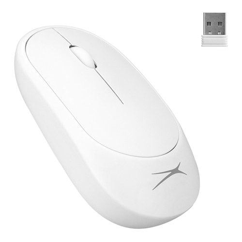 Mouse Kablosuz Alkalin Pilli 2.4 Ghz 1200 Dpi Altec Lansing ALBM7314 Beyaz