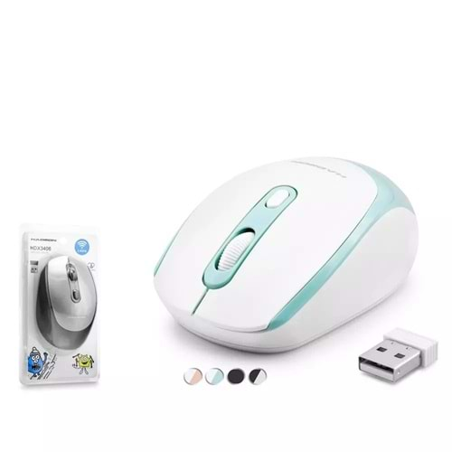 Mouse Kablosuz Hadron HDX3406 Turkuaz