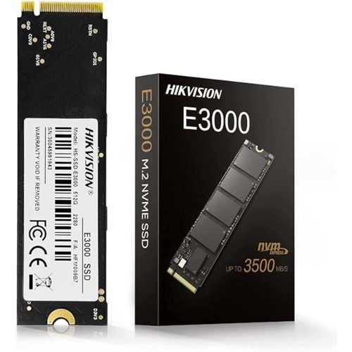 Hard Disk SSD M.2 512 GB SSD Hikvision HS-SSD-E3000-512G