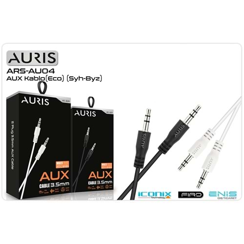 Aux Kablo 1 M Auris ARS-AU04