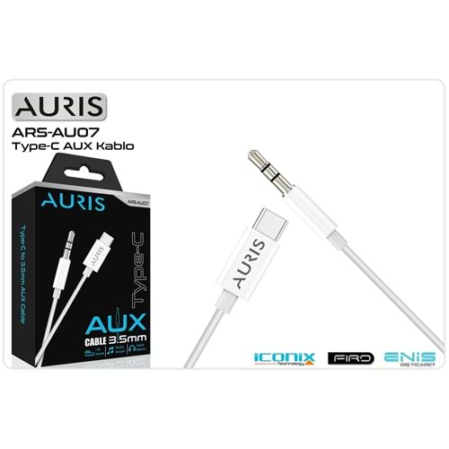 Type-C To Aux Kablo Auris ARS-AU07