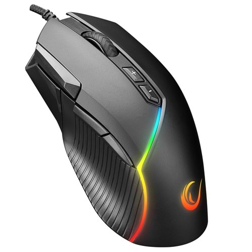 Mouse Oyuncu Gaming Led Işıklı 8 Makro+Extra Atış Tuşlu 12800 Dpi Rampage SMX-G39 COMFORT