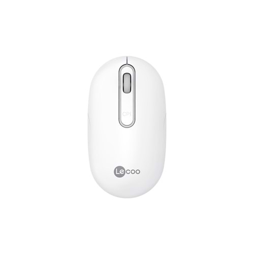 Mouse Kablosuz 1600 DPI Lenovo Lecoo WS207 Beyaz