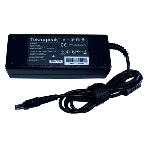 Notebook Adaptör Samsung 5.5x3.0 mm 19V 4.74A 90W Teknopeak TLSG-900