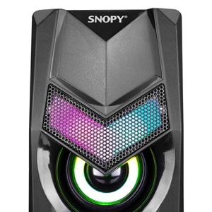 Hoparlör Speaker Usb 3Wx2 Rgb Ledli Snopy SN-X25