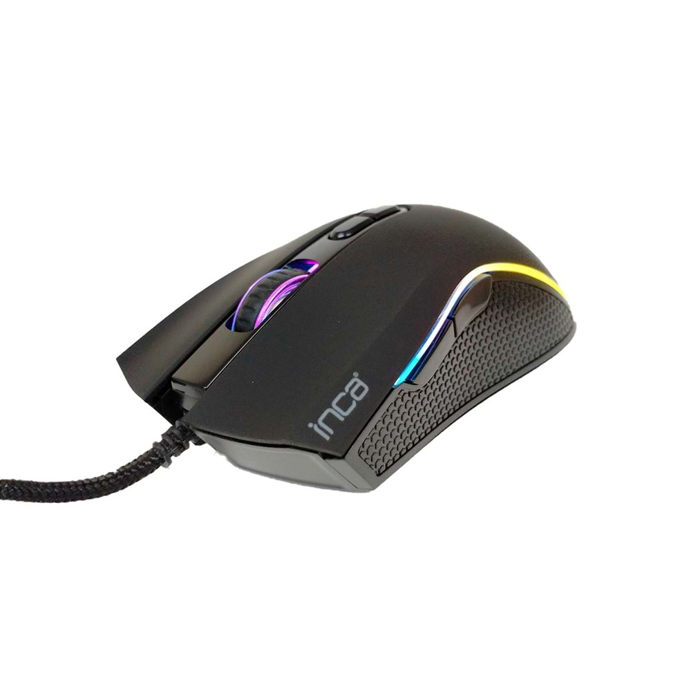 Mouse Oyuncu 3200 DPI RGB Ledli Makrolu İnca Adrogos IMG-337