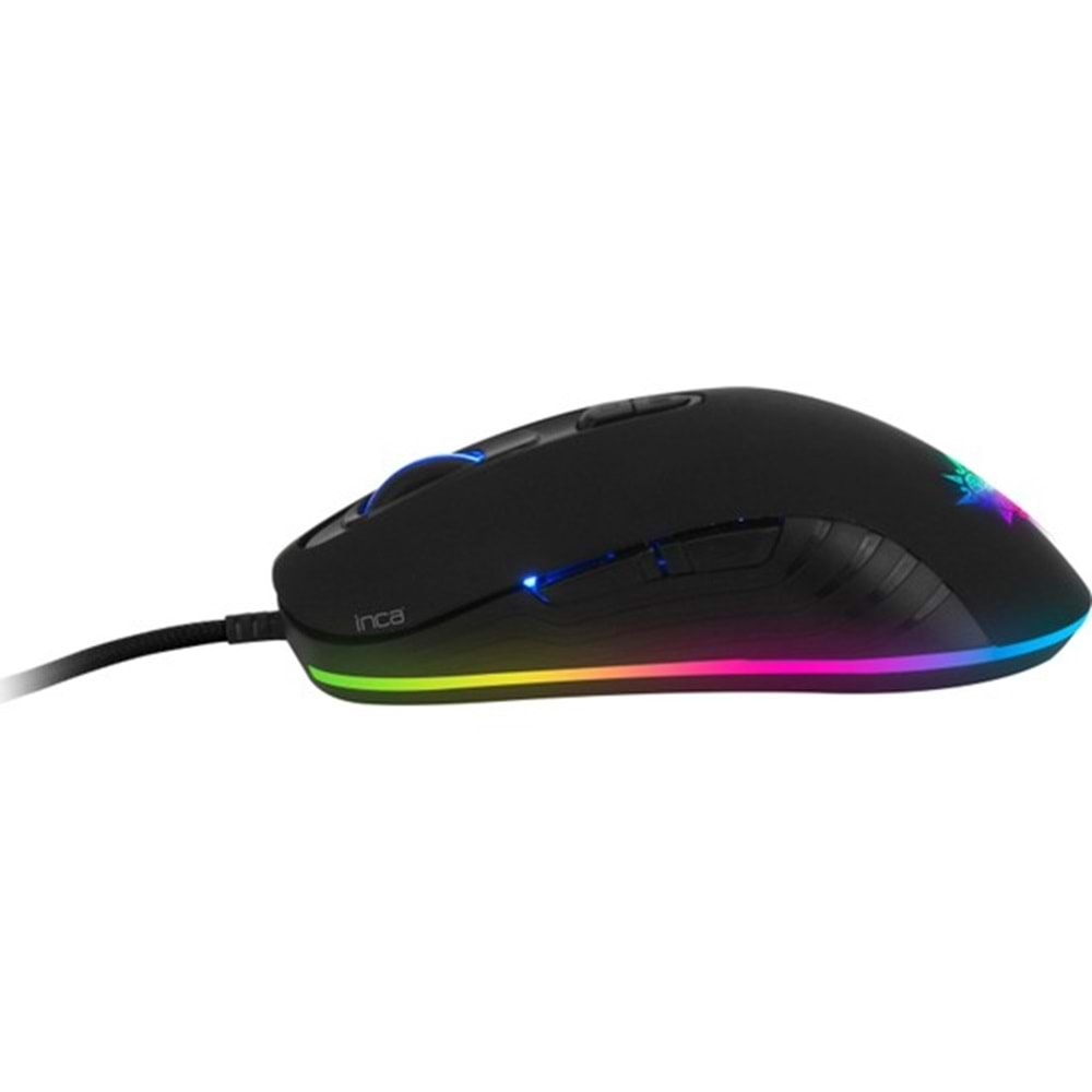 Mouse Oyuncu 3200 DPI RGB Ledli Makrolu İnca Phaldor IMG-348