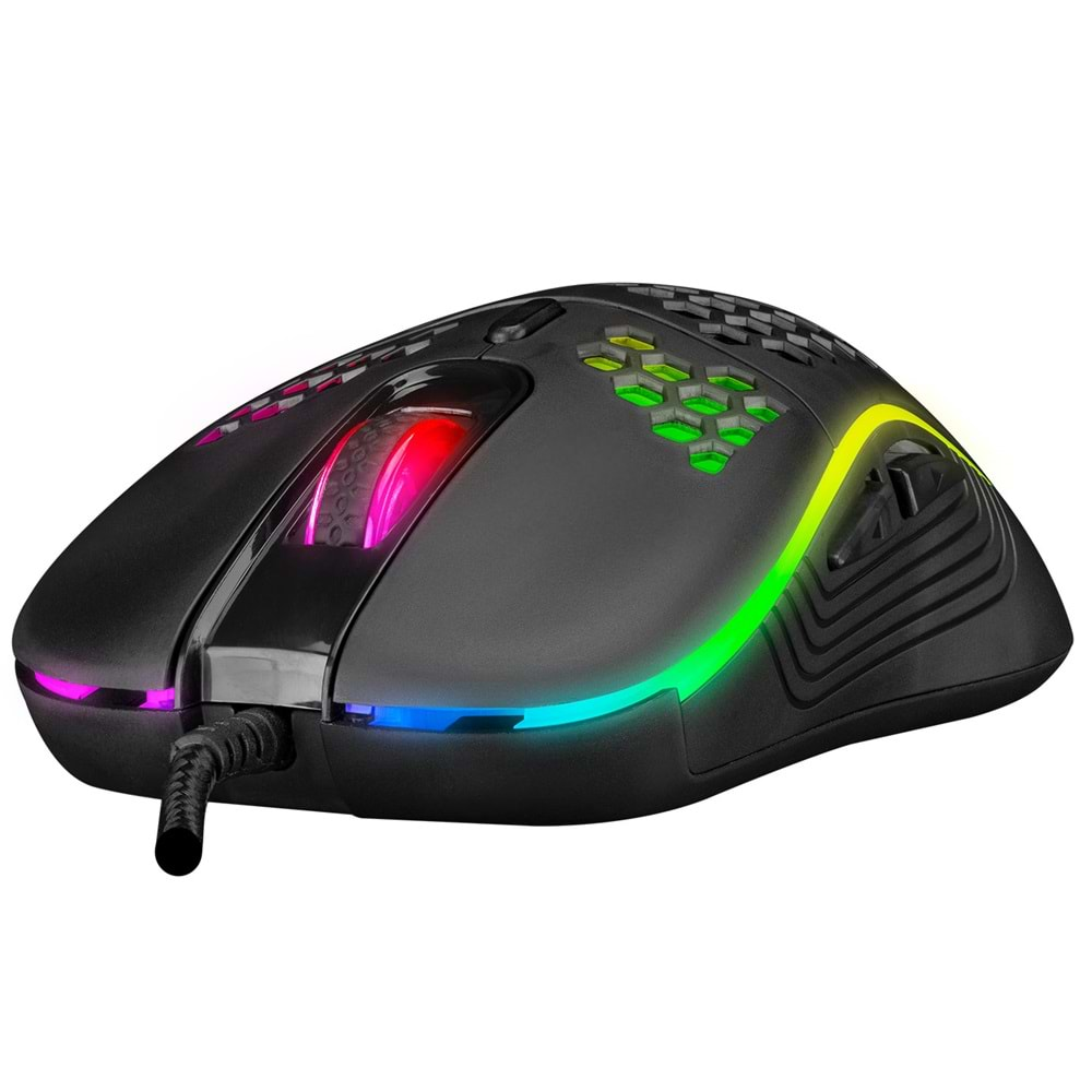 Mouse Oyuncu Gaming Led Işıklı 8000 Dpi Everest SM-G66 X-HOLE